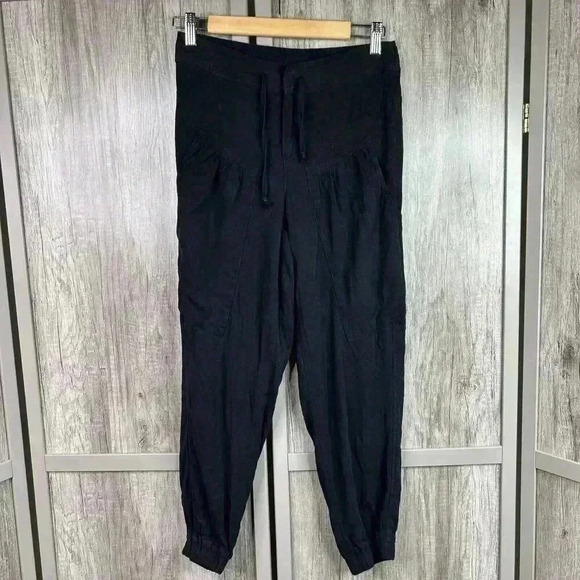 The Odells Pants XS Slouch Black Color Pockets Jogger - Picture 1 of 6